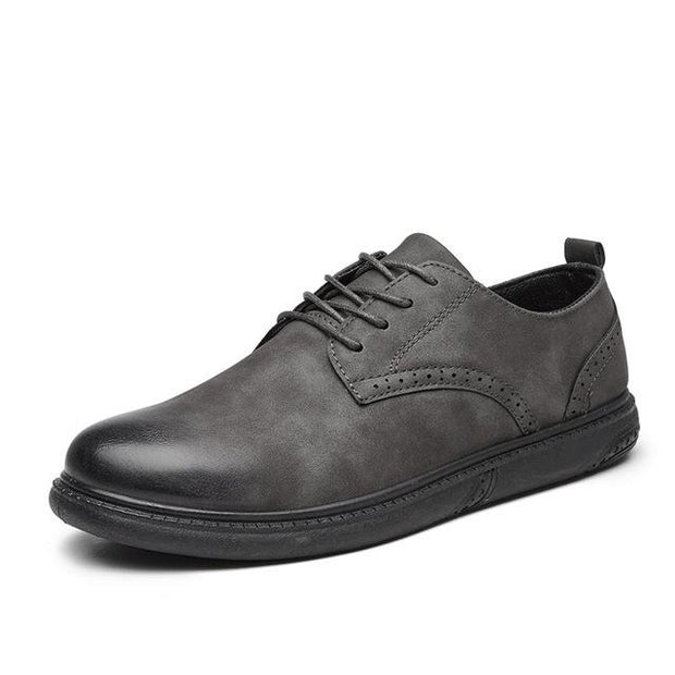 Angelo Ricci™ Bullock Style Leather Shoes