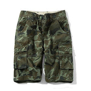 Angelo Ricci™ Mens Military Camouflage Cargo Shorts