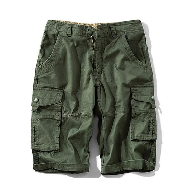 Angelo Ricci™ Mens Military Camouflage Cargo Shorts