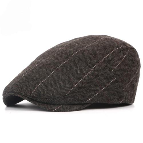 Angelo Ricci™ British Western Style Wool Beret Cap