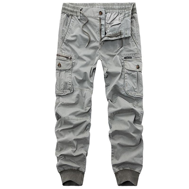 Angelo Ricci™ Cargo Joggers Military Casual Pants