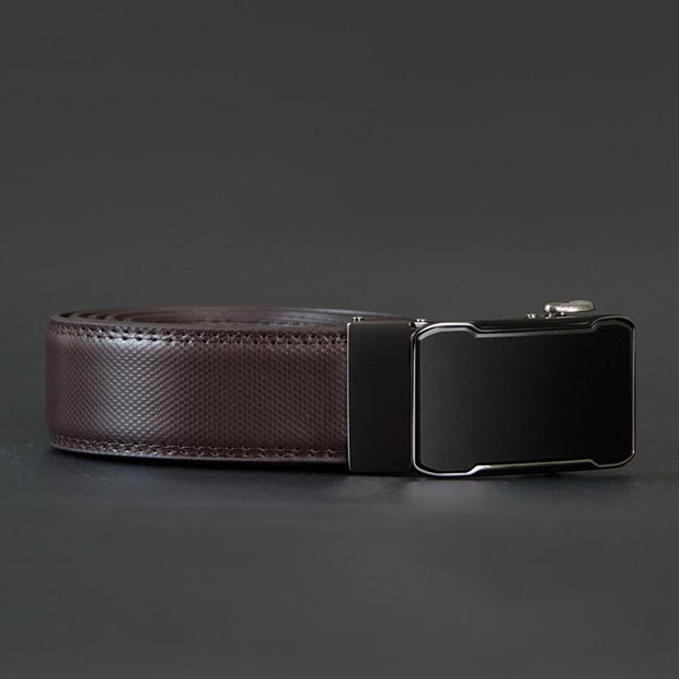 Angelo Ricci™ Automatic Buckle Cowhide Male Belt