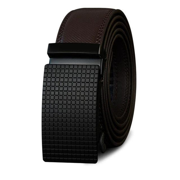 Angelo Ricci™ Cow Leather Ratchet Buckle Belt