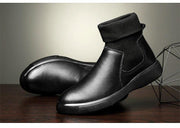 Angelo Ricci™ Unique Design Cloth Lining Comfy Leather Shoes