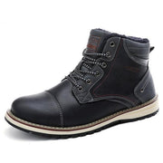 Angelo Ricci™ American Leather Winter Boots With Fur