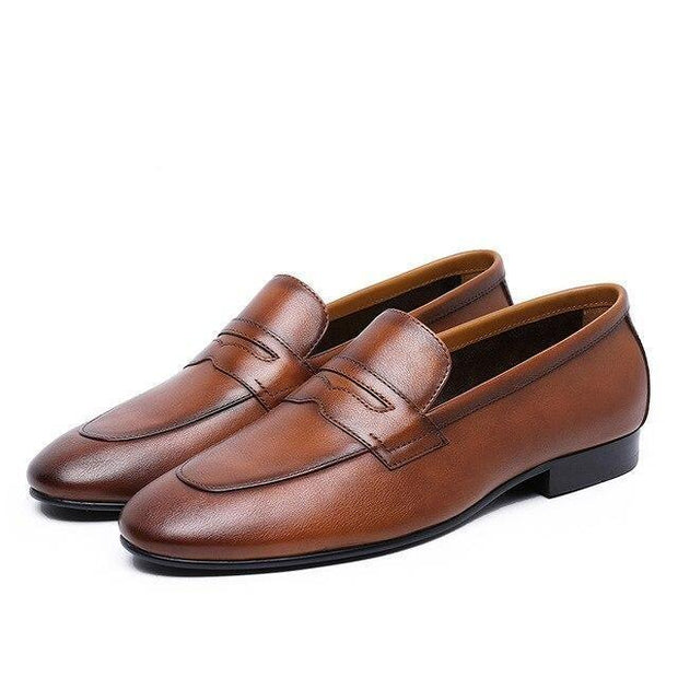 Angelo Ricci™ Genuine Leather Fashion Leader Loafers