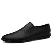 Angelo Ricci™ Leather Slip Loafers