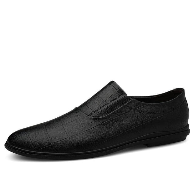 Angelo Ricci™ Slipons Genuine Leather Moccasins