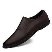 Angelo Ricci™ Slipons Genuine Leather Moccasins