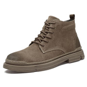 Angelo Ricci™ Suede Leather Autumn Ankle Boots