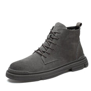 Angelo Ricci™ Suede Leather Autumn Ankle Boots