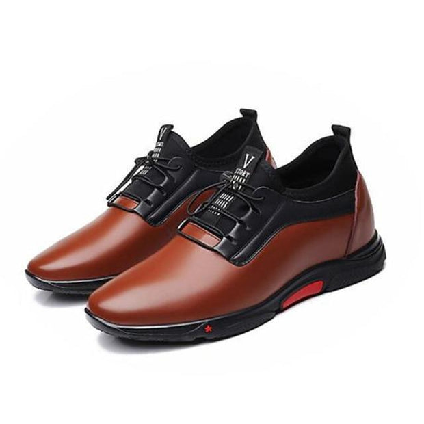 Angelo Ricci™ Luxury Leather Sports Elastic Shoes