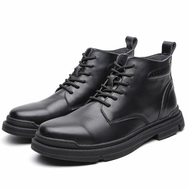 Angelo Ricci™ Genuine Leather Ankle Classic Boots