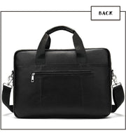 Angelo Ricci™ High Quality Luxury Business Leather Briefcase