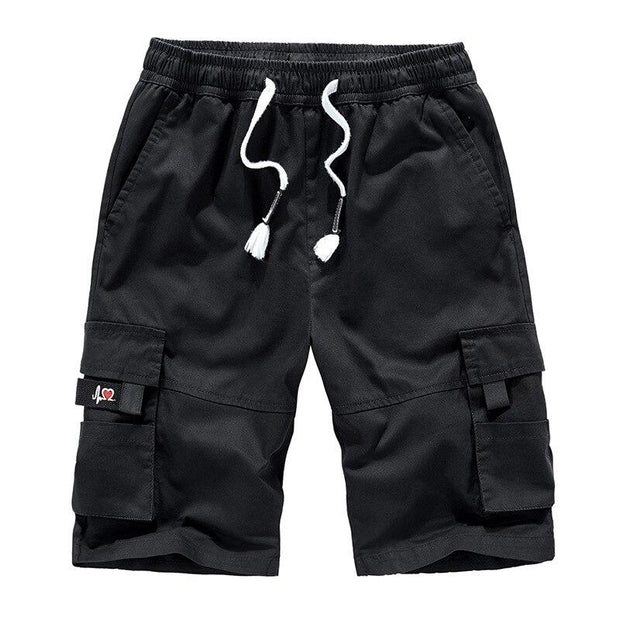 Angelo Ricci™ Casual Loose Cotton Cargo Shorts