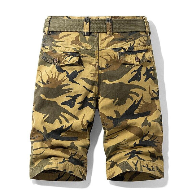 Angelo Ricci™ Fashion Cotton Camouflage Shorts