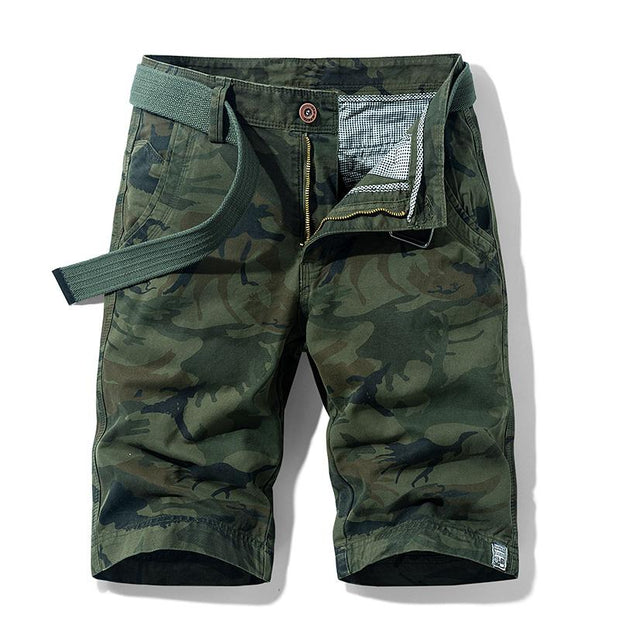 Angelo Ricci™ Fashion Cotton Camouflage Shorts