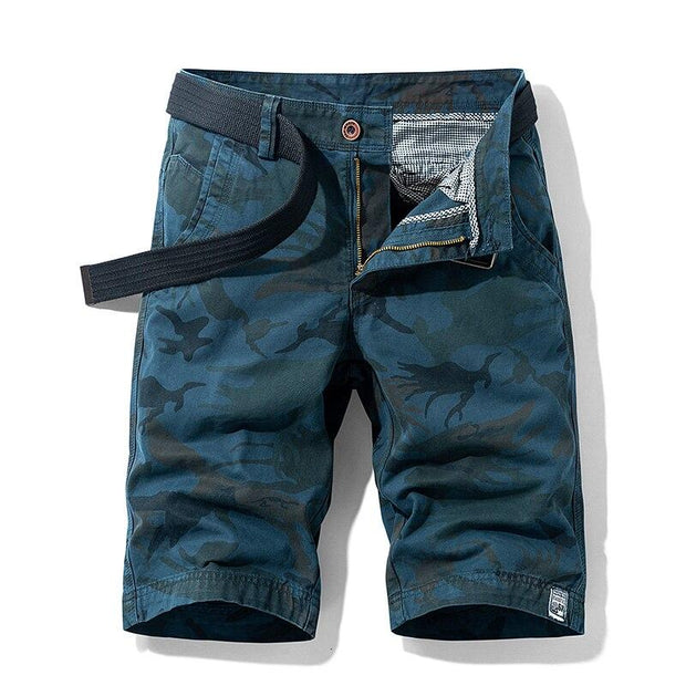 Angelo Ricci™ Fashion Cotton Camouflage Shorts