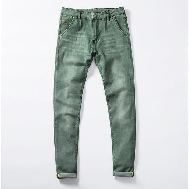 Angelo Ricci™ Skinny Stretch Colourd Jeans