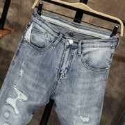 Angelo Ricci™ Ripped Skinny Light Color Jeans