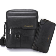 Angelo Ricci™ Men's Leather Crossbody Business Bag