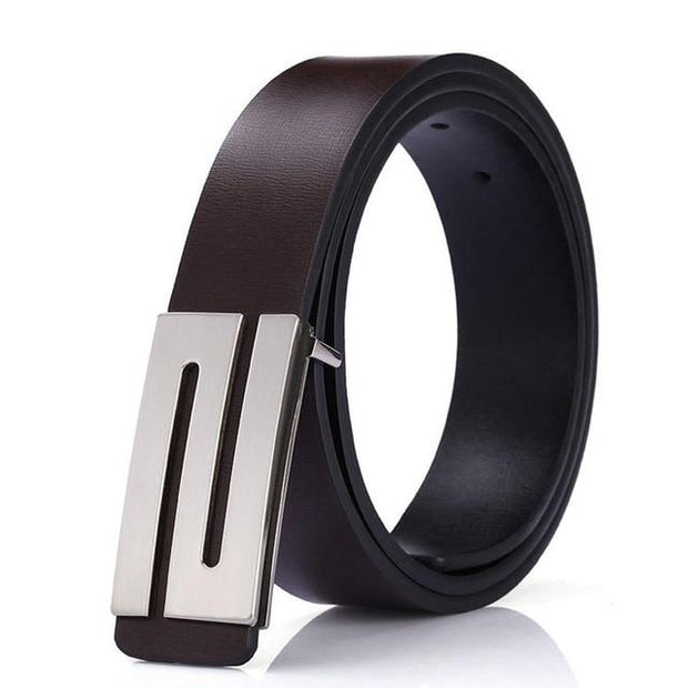 Angelo Ricci™ Fashion Design Solid Belts For Men