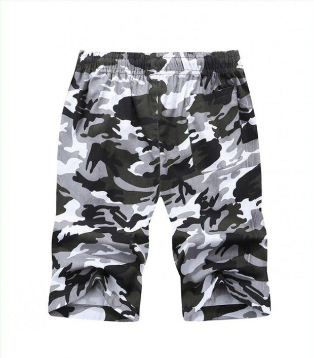 Angelo Ricci™ Camouflage Style Beach Shorts