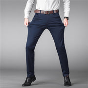 Angelo Ricci™ Designer Luxury Straight Business Elegant Trousers