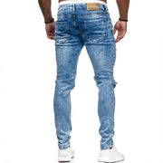 Angelo Ricci™ European & American Style Ripped Jeans