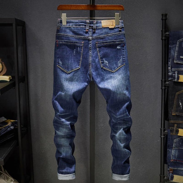 Angelo Ricci™ High Street Destroyed Rip Jeans