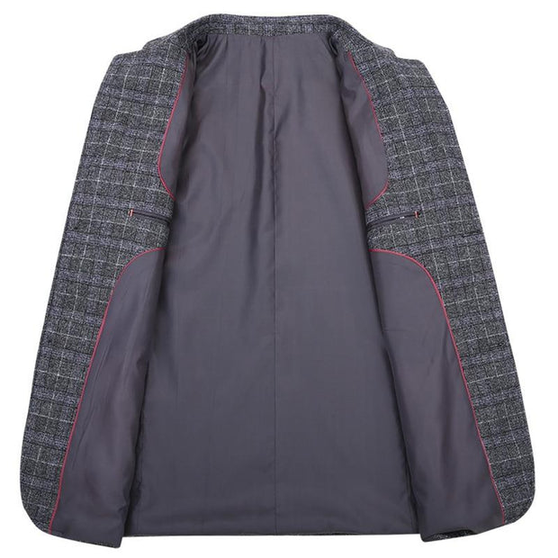 Angelo Ricci™ Comfortable Fabric Retro Style Blazer