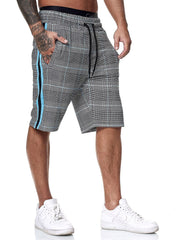Angelo Ricci™ Fashion Plaid Color Side Line Short