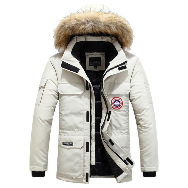 Angelo Ricci™ Polar Windproof Fur Hooded Parka