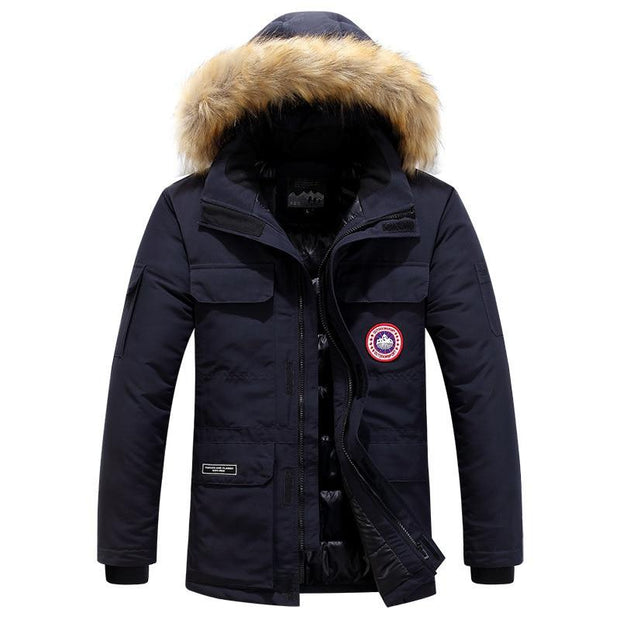 Angelo Ricci™ Polar Windproof Fur Hooded Parka