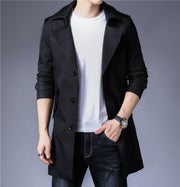 Angelo Ricci™ Business Trench Windbreaker Overcoat