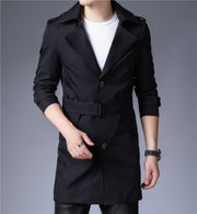 Angelo Ricci™ Business Trench Windbreaker Overcoat