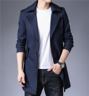 Angelo Ricci™ Business Trench Windbreaker Overcoat