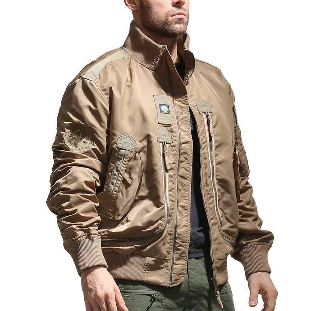 Angelo Ricci™ Army Style Tactical Windbreaker Jacket