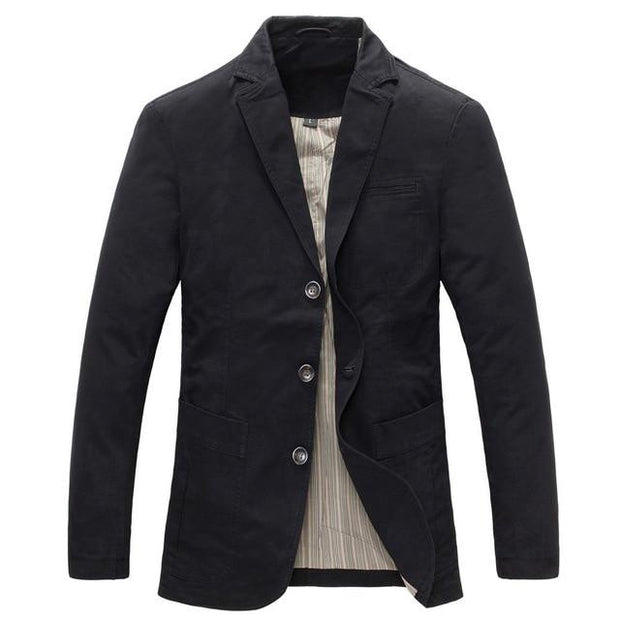 Angelo Ricci™ Spring Military Style Cotton Jacket