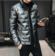 Angelo Ricci™ Simpe Stylish Warm Thick Male Jacket