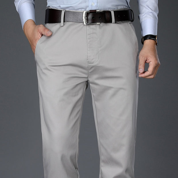 Angelo Ricci™ Brand Comfy Modal Fabric Business Casual Pants