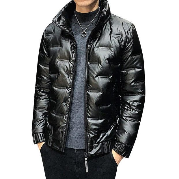 Angelo Ricci™ Simpe Stylish Warm Thick Male Jacket