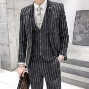 Angelo Ricci™ Business Style Formal Striped 2 Piece Suit