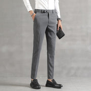 Angelo Ricci™ Casual Striped Men Elegant Pants