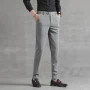 Angelo Ricci™ Casual Striped Men Elegant Pants