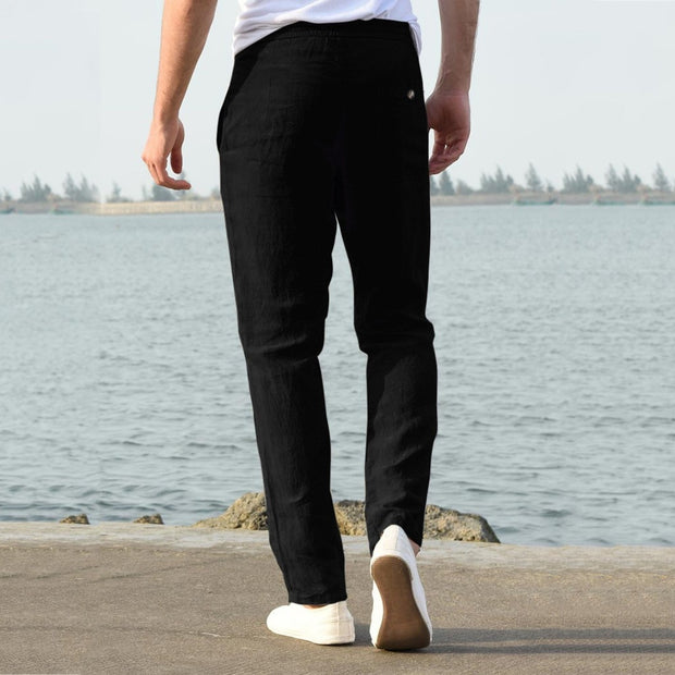 Angelo Ricci™ Cotton Blend Pure Elastic Waist Pants