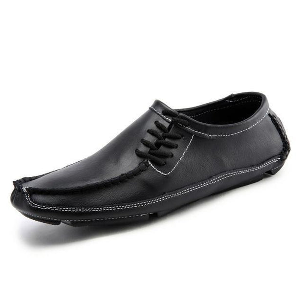 Angelo Ricci™ Breathable Lightweight Leather Mocassin