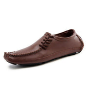 Angelo Ricci™ Breathable Lightweight Leather Mocassin