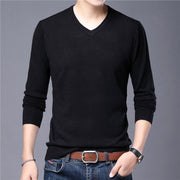 Angelo Ricci™ Autumn Casual V-Neck Pullover