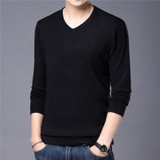 Angelo Ricci™ Autumn Casual V-Neck Pullover